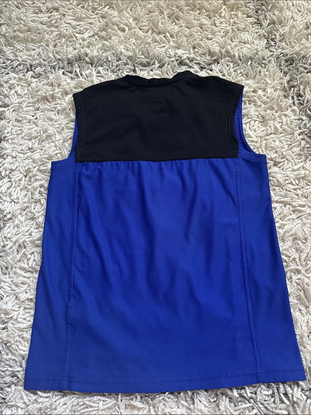 Nike Sleeveless Shirt Medium Purple Black